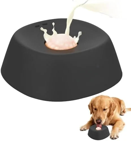 Slow Feeder Dog Bowl β Non-Slip Lick Bowl for Yogurt, Broth & Treats