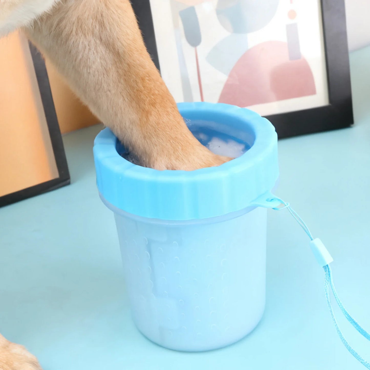 PawFresh™ Portable Dog Paw Cleaner Cup – Soft Silicone Pet Foot Washer