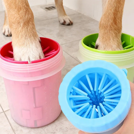 PawFresh™ Portable Dog Paw Cleaner Cup – Soft Silicone Pet Foot Washer