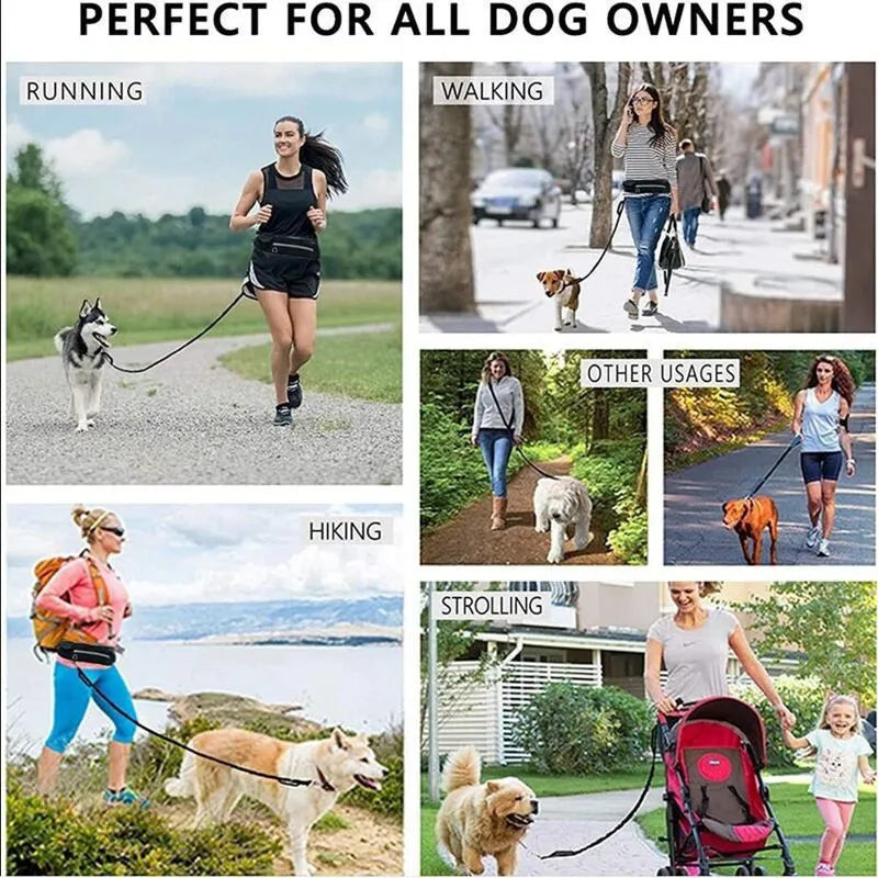 WoofRunner™ Hands Free Bungee Leash