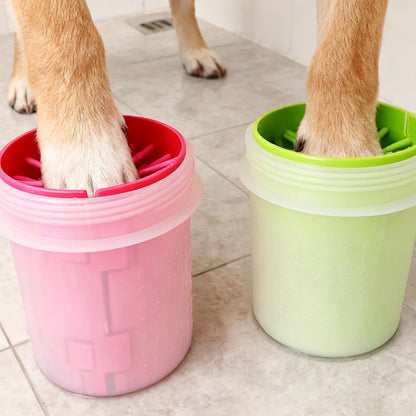 PawFresh™ Portable Dog Paw Cleaner Cup – Soft Silicone Pet Foot Washer