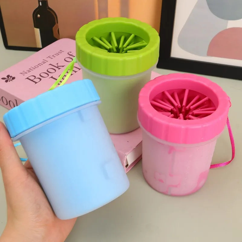 PawFresh™ Portable Dog Paw Cleaner Cup – Soft Silicone Pet Foot Washer
