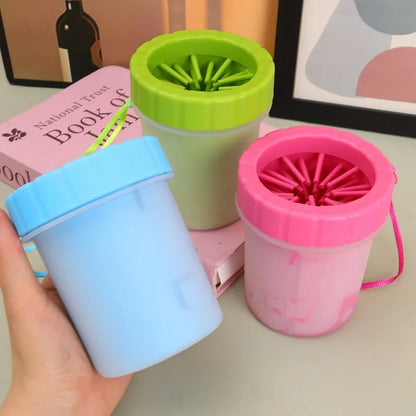 PawFresh™ Portable Dog Paw Cleaner Cup – Soft Silicone Pet Foot Washer