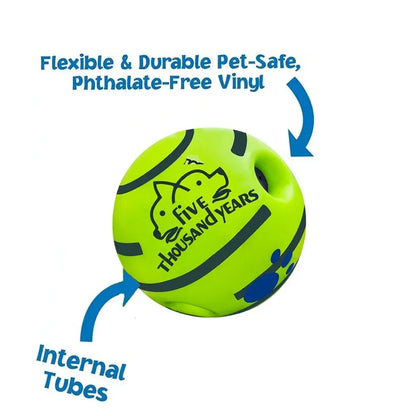 Funny Interactive Giggle Ball for Dogs – IQ Training Toy for Mental Stimulation, Active Play & Boredom Relief