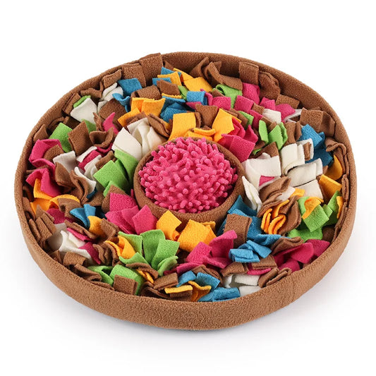 Interactive Dog Snuffle Mat – Slow Feeding & Mental Enrichment Puzzle Toy