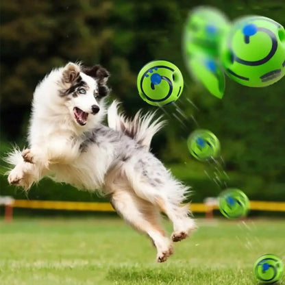 Funny Interactive Giggle Ball for Dogs – IQ Training Toy for Mental Stimulation, Active Play & Boredom Relief