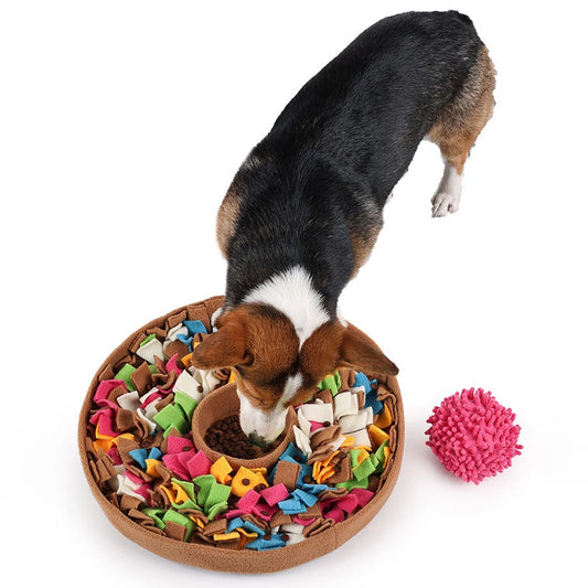 Interactive Dog Snuffle Mat – Slow Feeding & Mental Enrichment Puzzle Toy