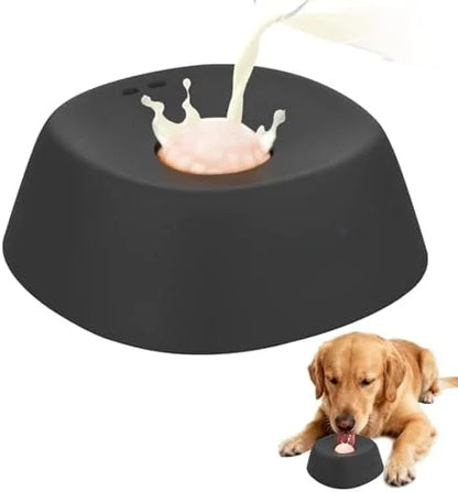 Slow Feeder Dog Bowl – Non-Slip Lick Bowl for Yogurt, Broth & Treats