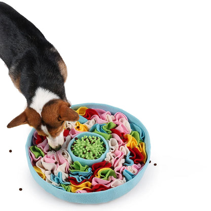 Interactive Dog Snuffle Mat – Slow Feeding & Mental Enrichment Puzzle Toy