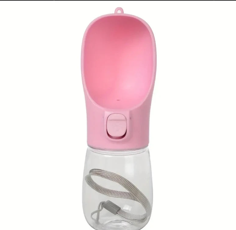 All-in-One Travel Pet Water Bottle – Leak-Proof Hydration & Food Container